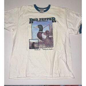 American Original Red Pepper Trading Co. Mens Tshirt Mallards Size L A23